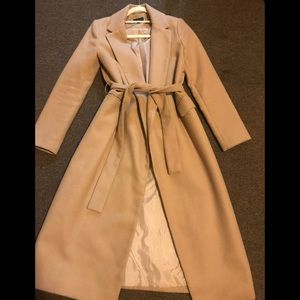 Long Belted Camel Coat! Worn a few times.